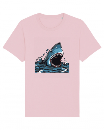 Shark Attack Cotton Pink