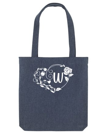 Litera W - alb Midnight Blue