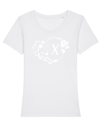 Litera X - alb White