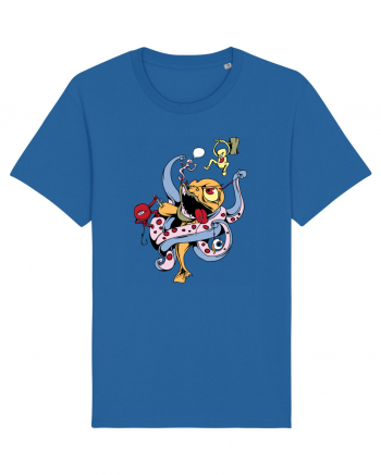 Octopus Monster Royal Blue