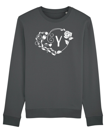 Litera Y - alb Anthracite