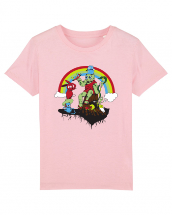 Turtle Monster Cotton Pink