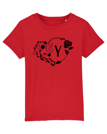 Litera Y - negru Red