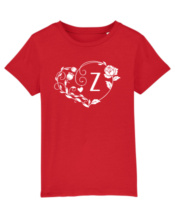 Litera Z - alb Red