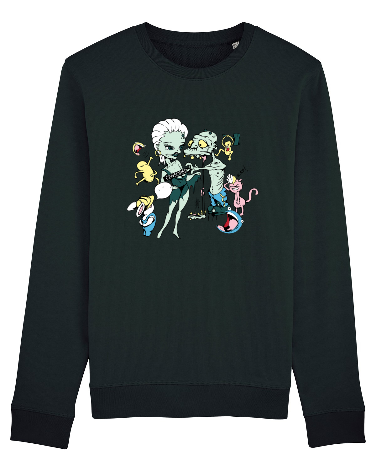 Bluză mânecă lungă Unisex Rise Black