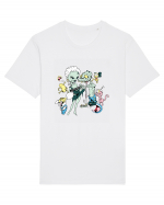 Monsters In Love Tricou mânecă scurtă Unisex Rocker