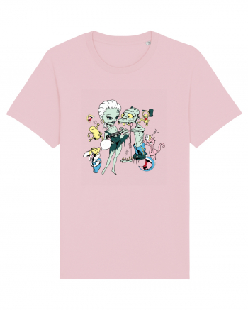 Monsters In Love Cotton Pink