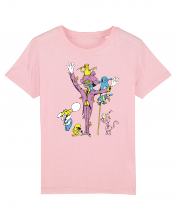 Scarecrow Monster Cotton Pink