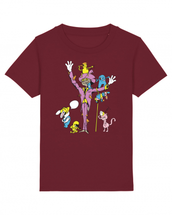 Scarecrow Monster Burgundy