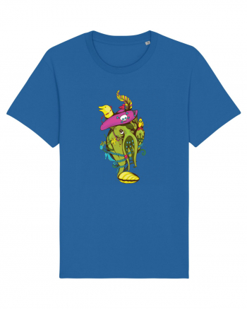 Octopus Pirate Royal Blue