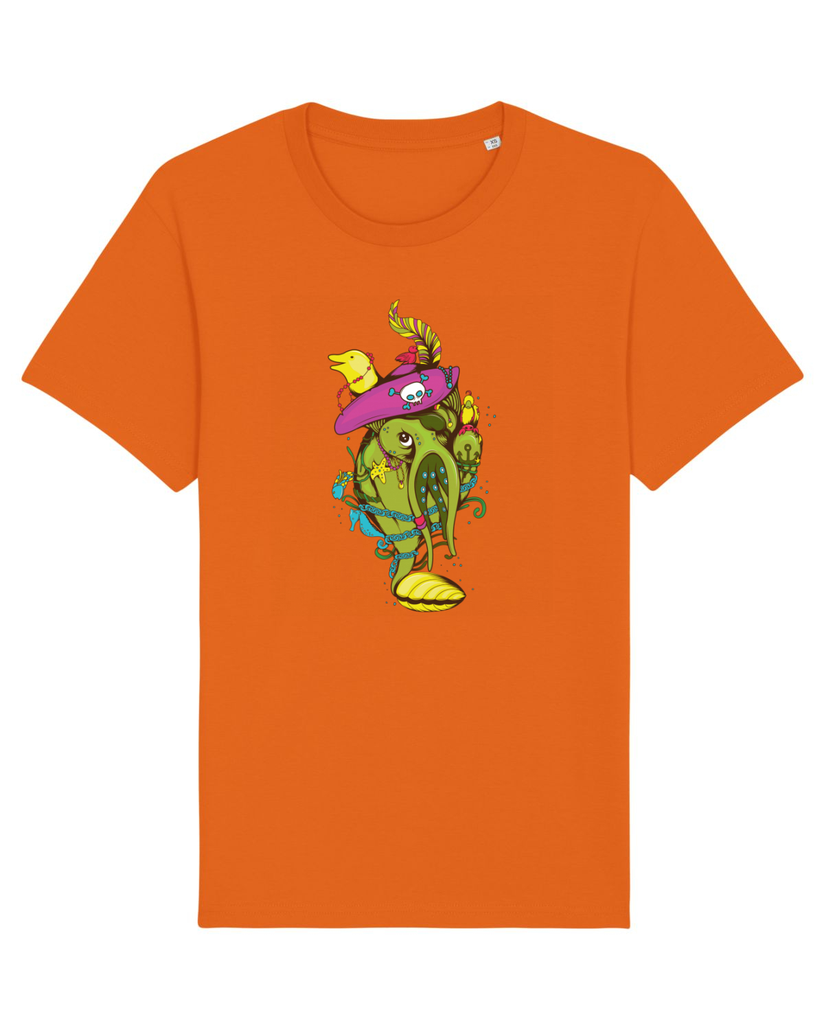 Tricou mânecă scurtă Unisex Rocker Bright Orange