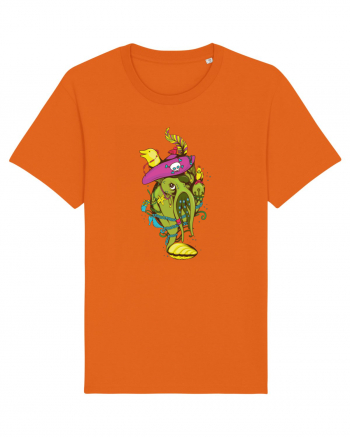 Octopus Pirate Bright Orange