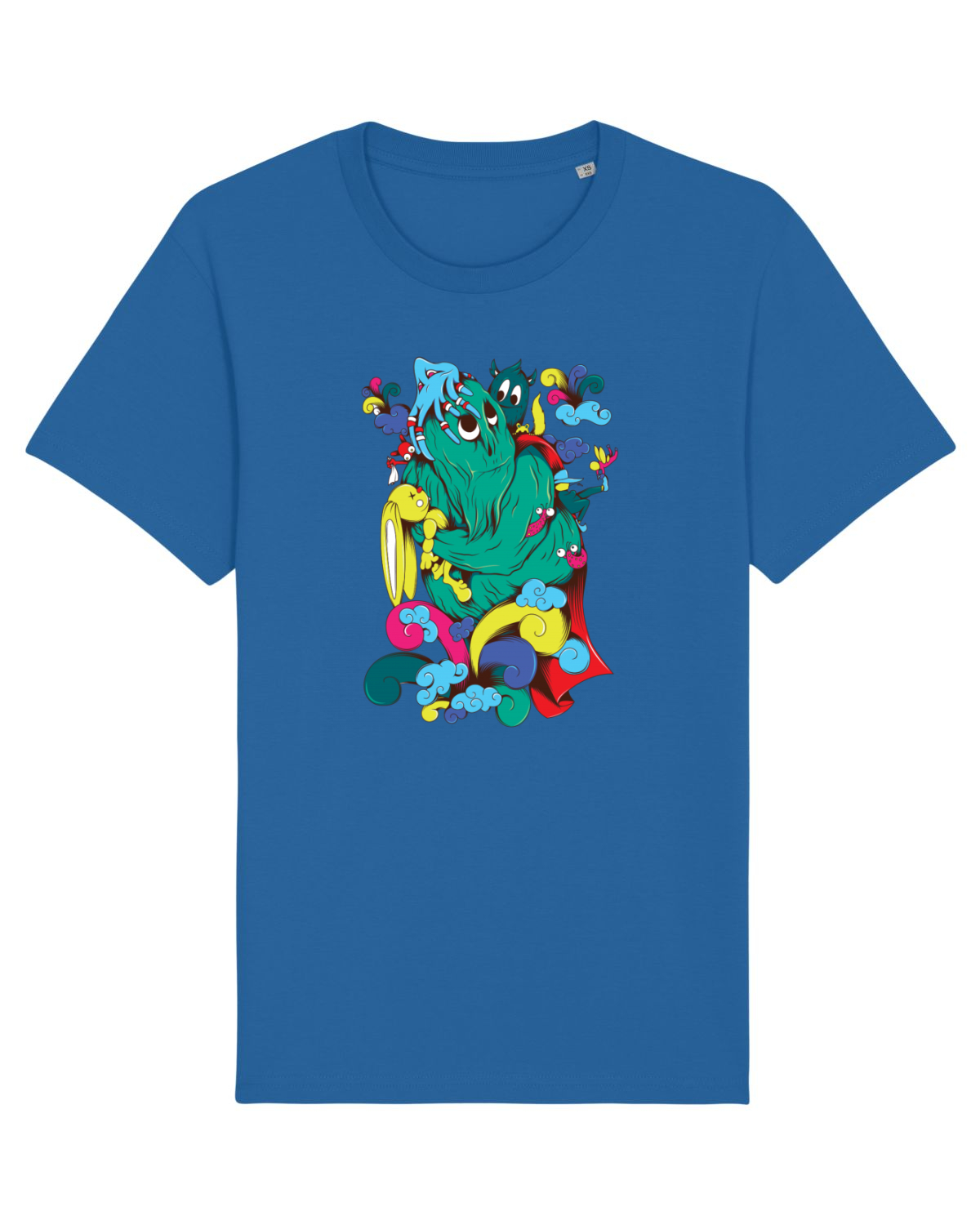 Tricou mânecă scurtă Unisex Rocker Royal Blue