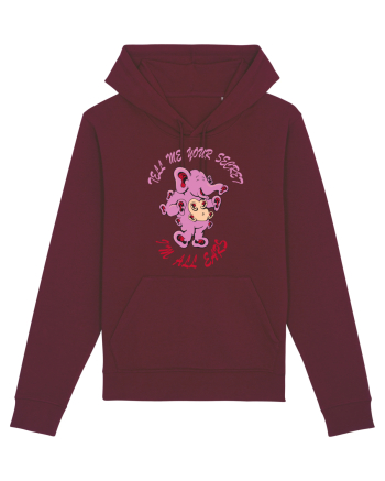 Tell me your secret, I'm all ears Burgundy