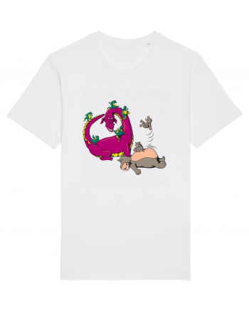 Dragons and Hippos White