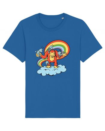 Rainbow Monkey Royal Blue