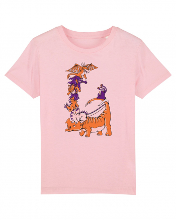 Monsters Tower Cotton Pink