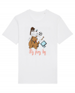 My Flurry Dog Tricou mânecă scurtă Unisex Rocker