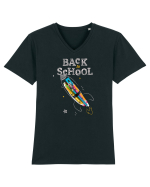 incepe scoala Tricou mânecă scurtă guler V Bărbat Presenter