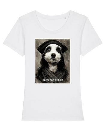 boss dog White