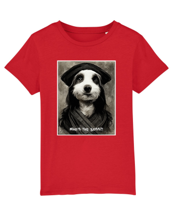 boss dog Red