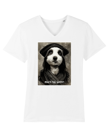 boss dog White