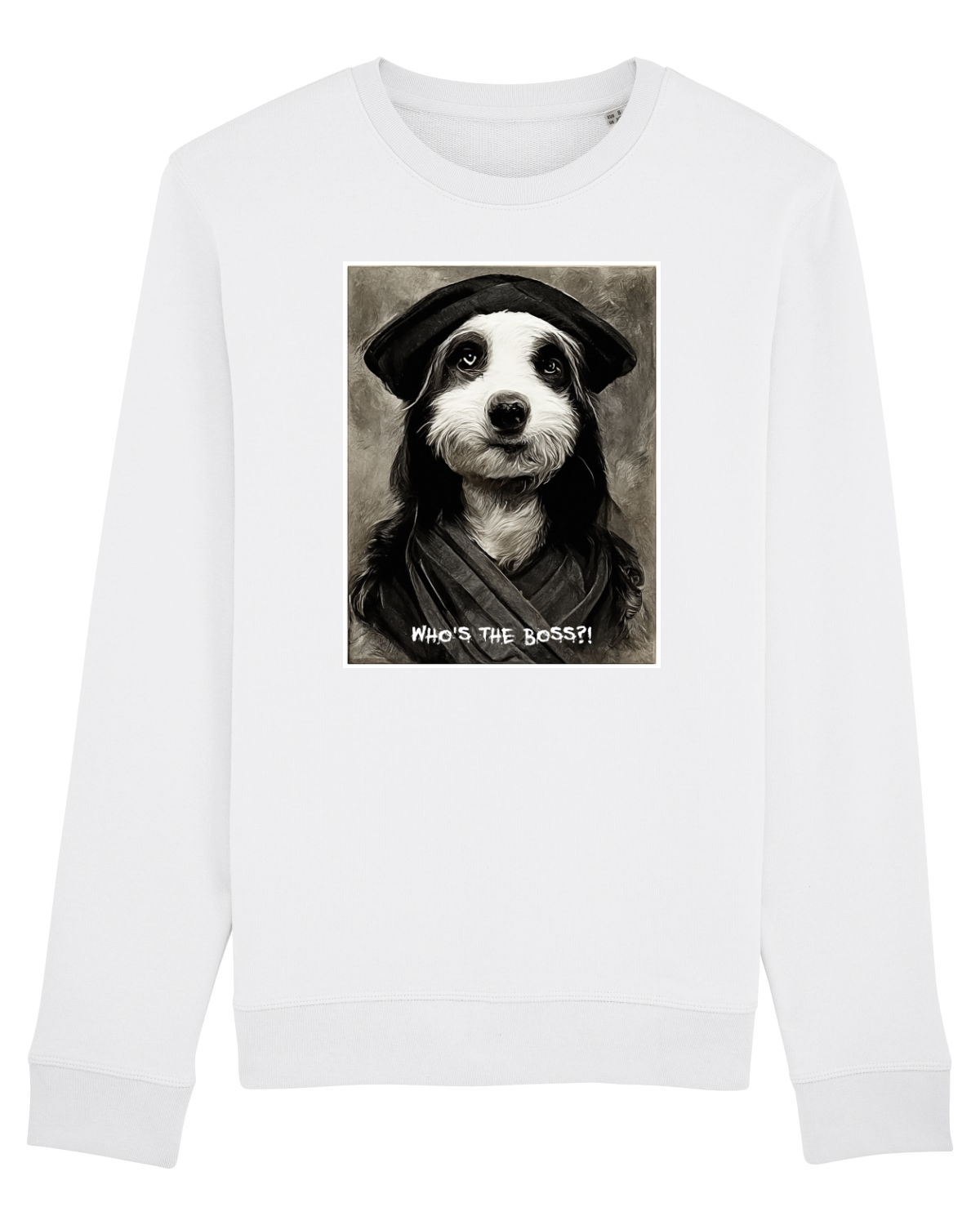 Bluză mânecă lungă Unisex Rise White