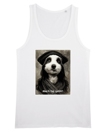 boss dog White