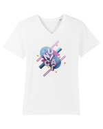 Unicat Tricou mânecă scurtă guler V Bărbat Presenter