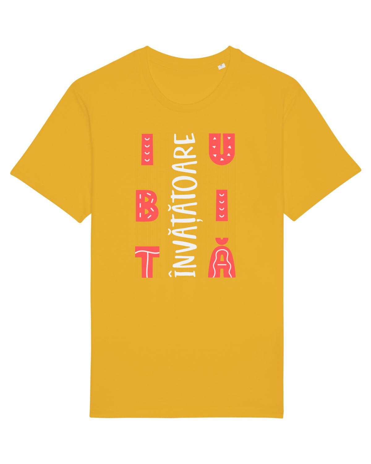 Tricou mânecă scurtă Unisex Rocker Spectra Yellow