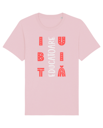 Educatoare iubită Cotton Pink