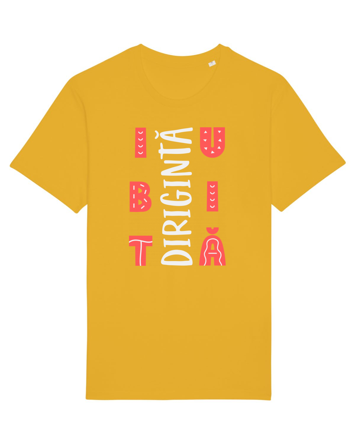 Tricou mânecă scurtă Unisex Rocker Spectra Yellow