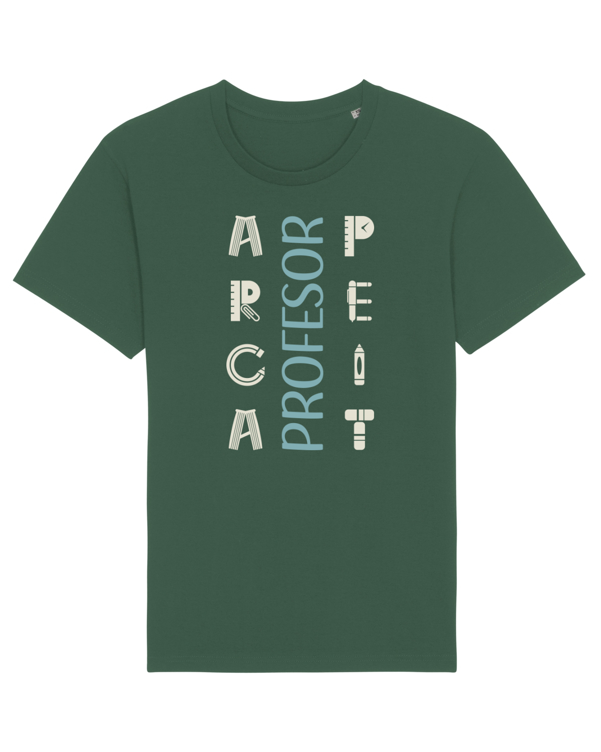 Tricou mânecă scurtă Unisex Rocker Bottle Green