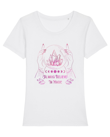 Always Believe In Magic Mystic Celestial White