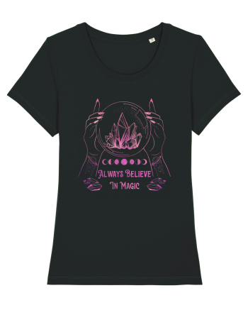 Always Believe In Magic Mystic Celestial Black
