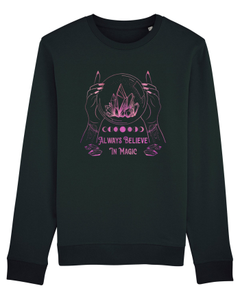 Always Believe In Magic Mystic Celestial Black