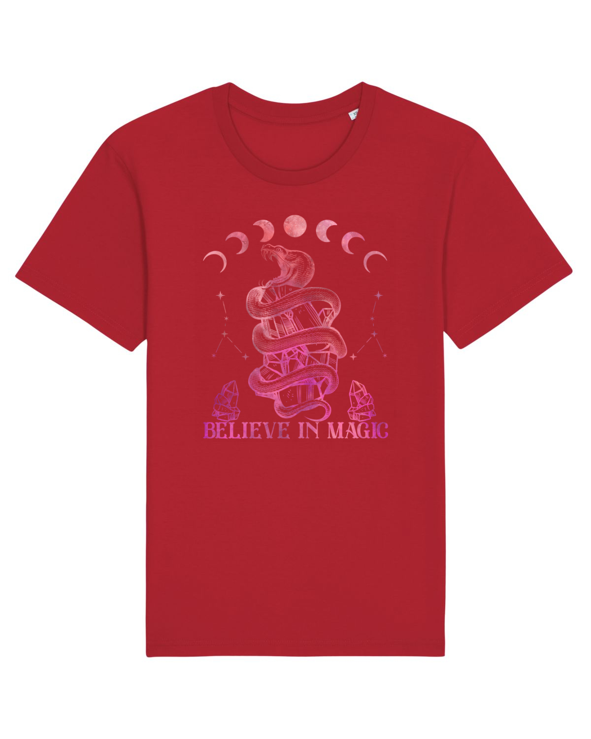 Tricou mânecă scurtă Unisex Rocker Red