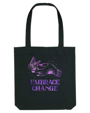 Embrace Change Witch Butterfly Black
