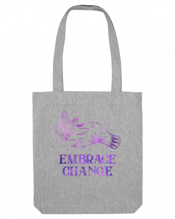 Embrace Change Witch Butterfly Heather Grey