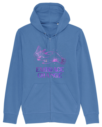 Embrace Change Witch Butterfly Bright Blue