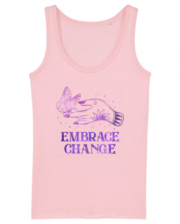 Embrace Change Witch Butterfly Cotton Pink