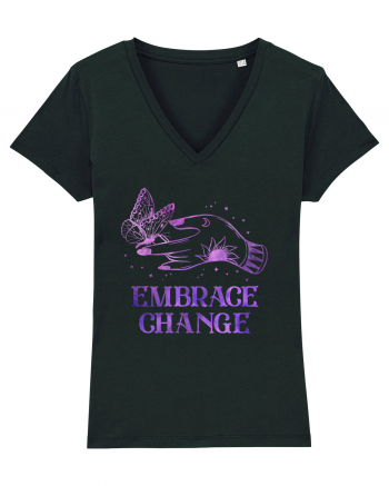 Embrace Change Witch Butterfly Black