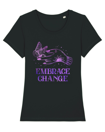 Embrace Change Witch Butterfly Black