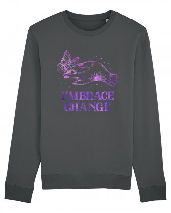 Embrace Change Witch Butterfly Anthracite