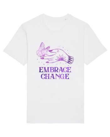 Embrace Change Witch Butterfly White