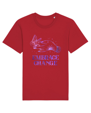 Embrace Change Witch Butterfly Red