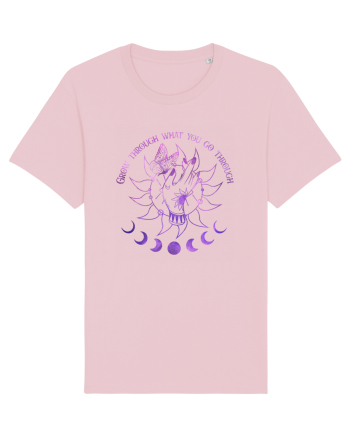 Grow Through What You Go Through Cotton Pink