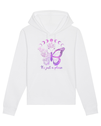 It's Just A Phase Butterfly White