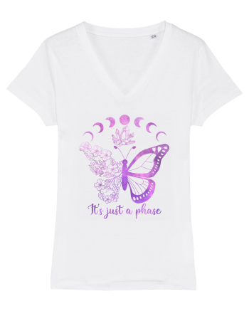 It's Just A Phase Butterfly White