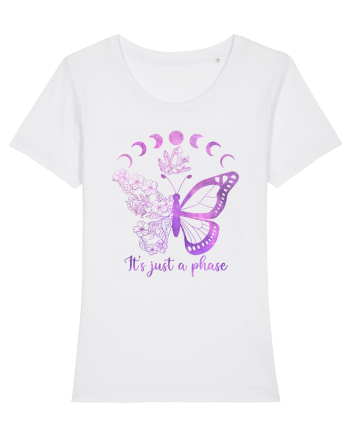 It's Just A Phase Butterfly White
